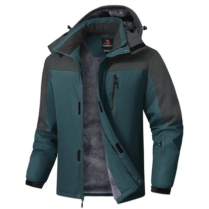 Men’s Winter Ski Snow Jacket Waterproof Windproof Fleece Lined