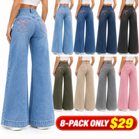 Cargo Fit-8-PACK ONLY $29-Black + Light Blue + Medium Blue + Dark Blue + Charcoal Gray + Army Green + Khaki + Gray + Pink
