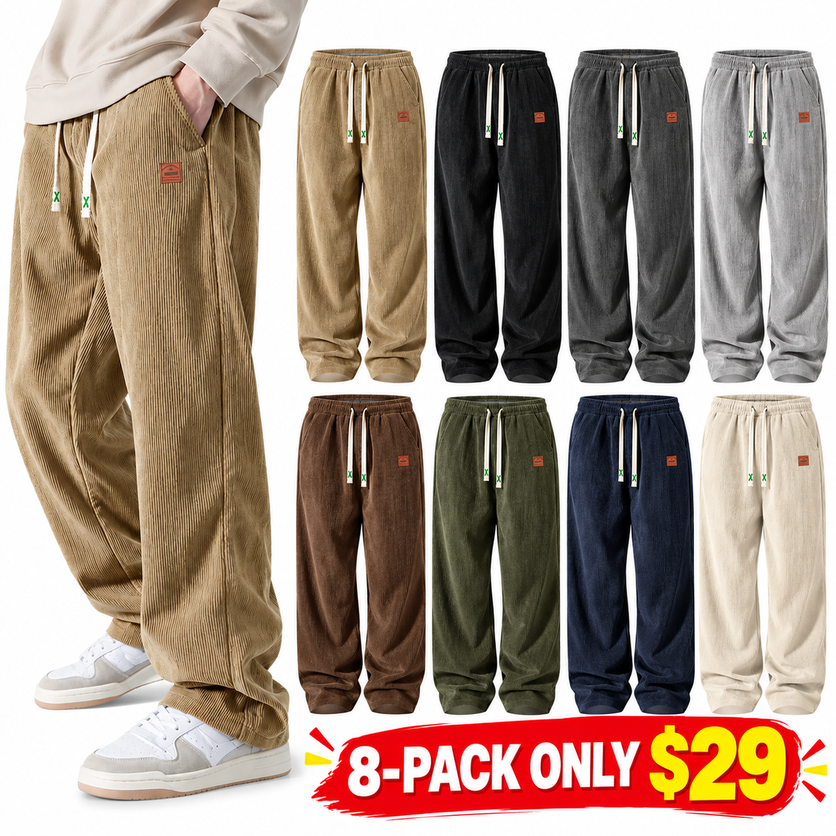 Corduroy Basics Pants
