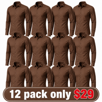 brown-12-PACK ONLY $29