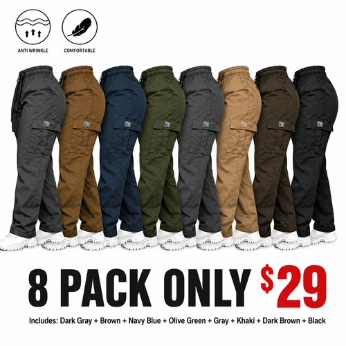 Women's Vintage Loose Cargo Pants