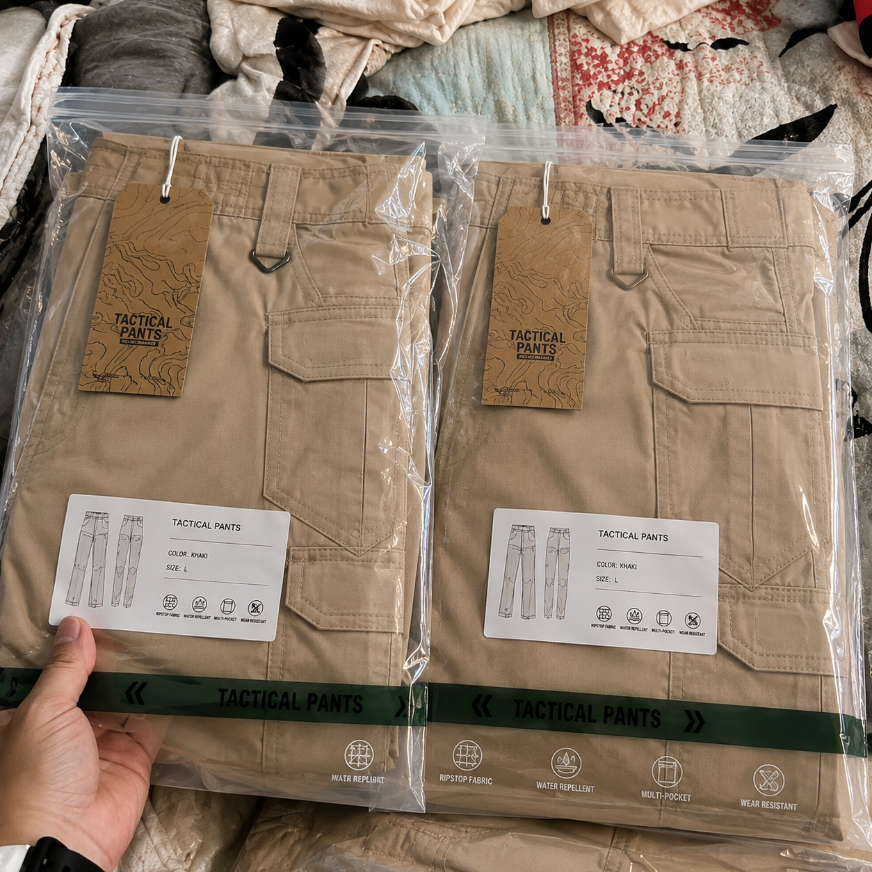 Cargo Pants,Tactical Pants for Men Stretch,Durable Ripstop EDC Work Pants for Hiking